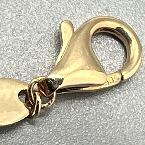 The Lovery 14k Yellow Gold Square Necklace In Onyx And Gold - Picture 8 of 11